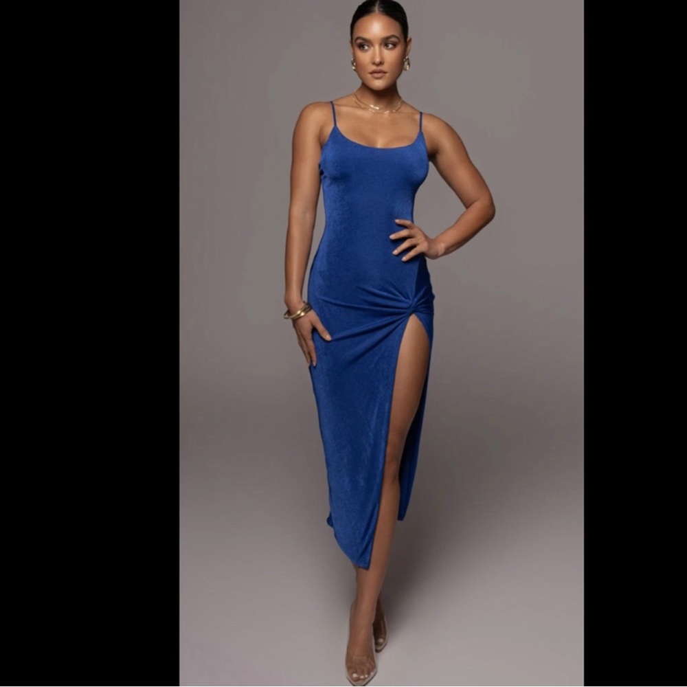 JLUXLABEL Blue Dress